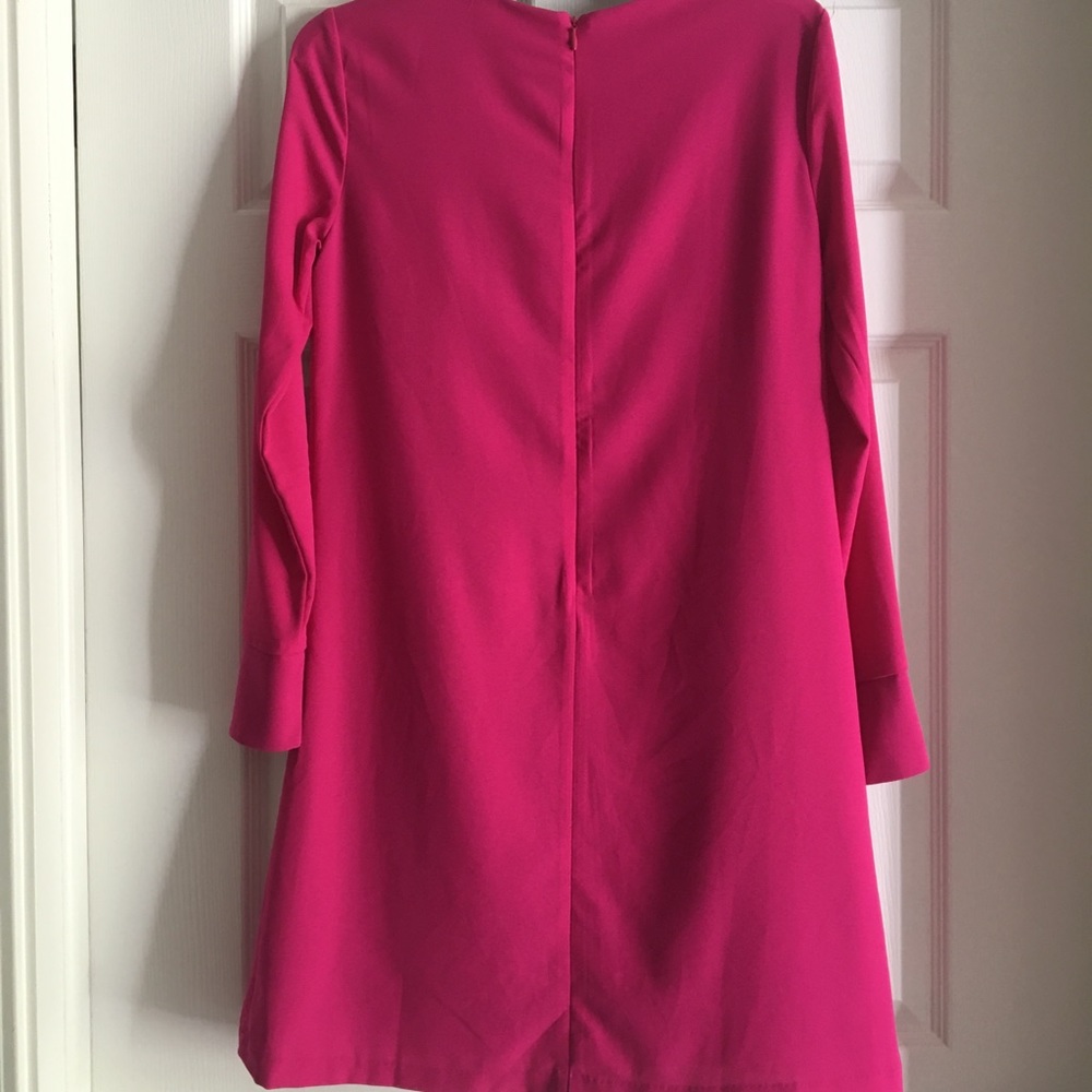 Beautiful pink knee length dress